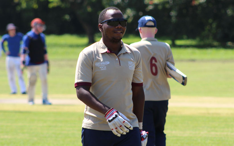 KZN Society for the Blind team players on a cricket tournament